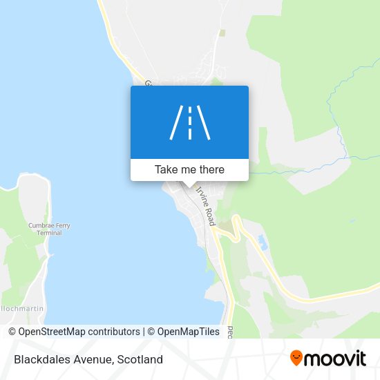 Blackdales Avenue map