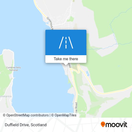 Duffield Drive map