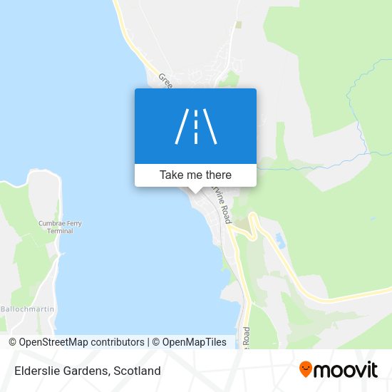 Elderslie Gardens map