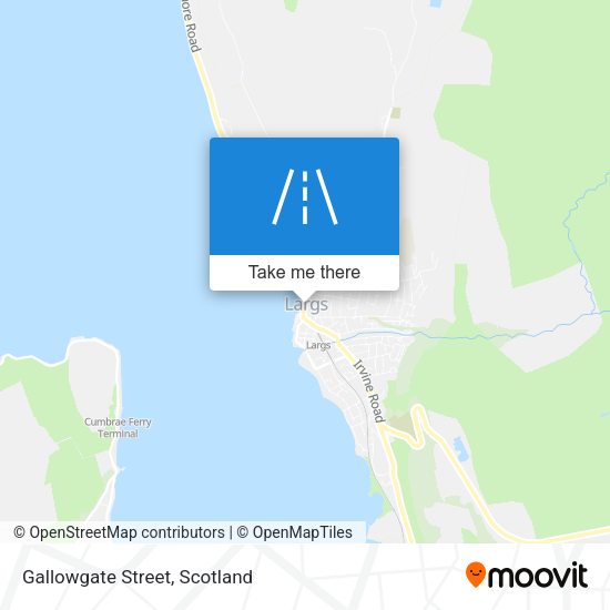 Gallowgate Street map
