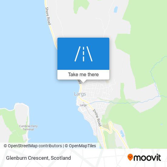 Glenburn Crescent map