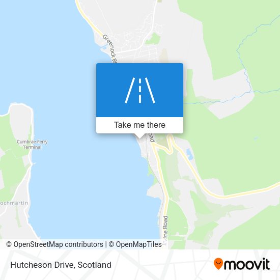 Hutcheson Drive map