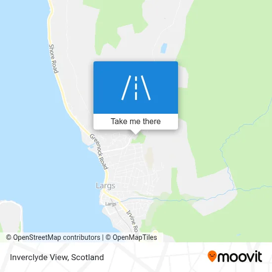 Inverclyde View map
