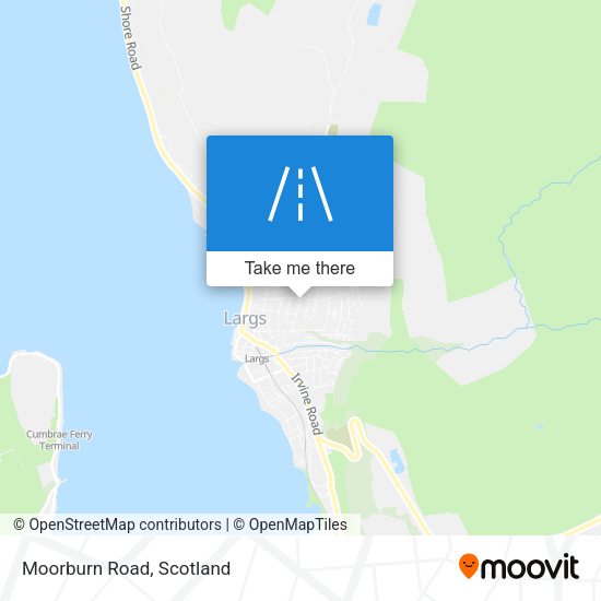 Moorburn Road map