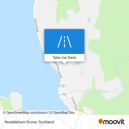 Noddleburn Grove map