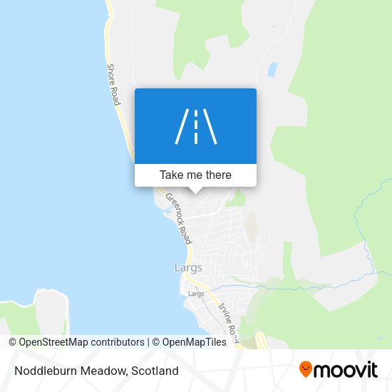 Noddleburn Meadow map