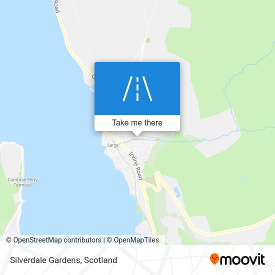 Silverdale Gardens map