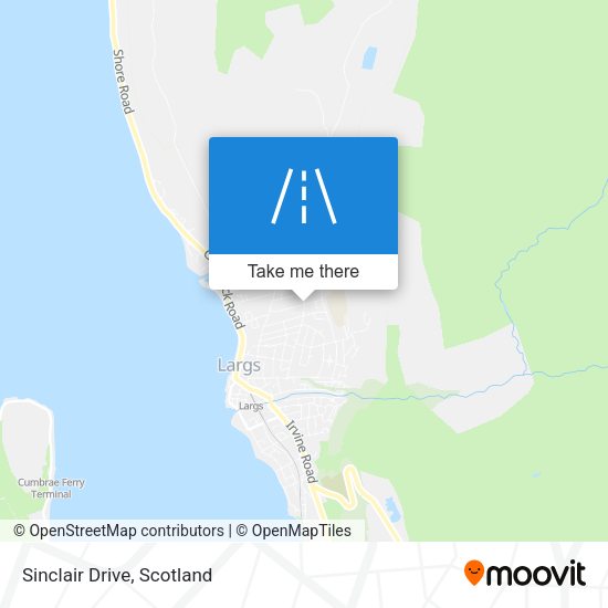 Sinclair Drive map