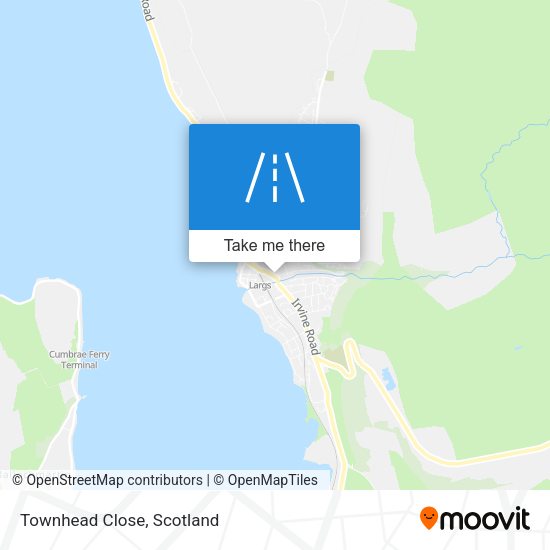 Townhead Close map