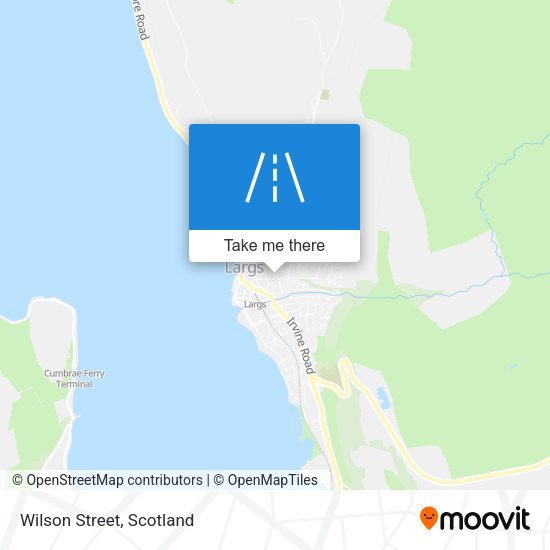 Wilson Street map