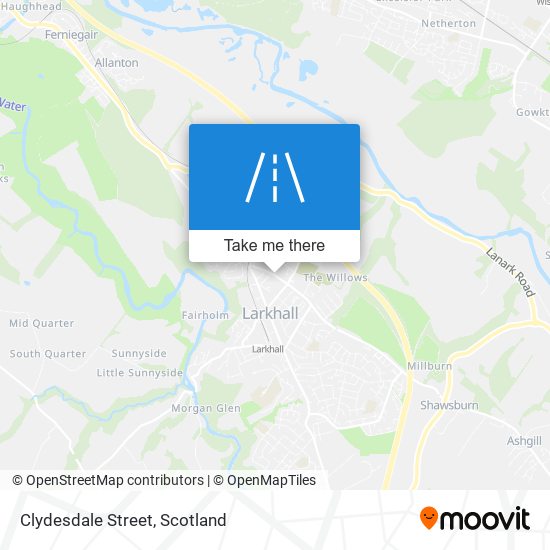 Clydesdale Street map