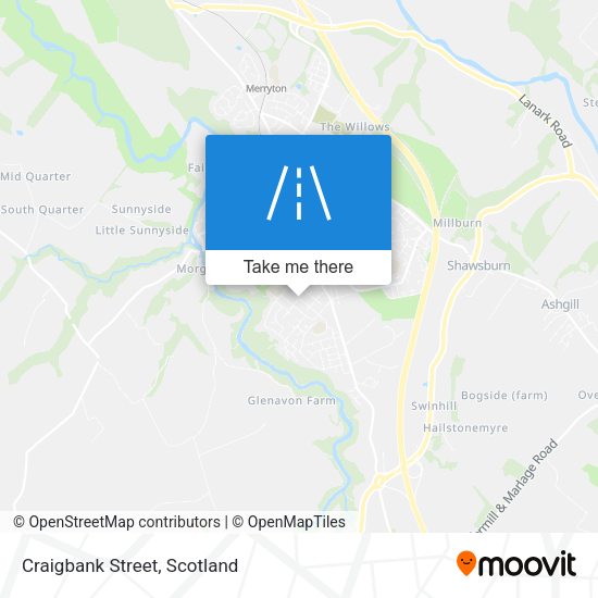 Craigbank Street map