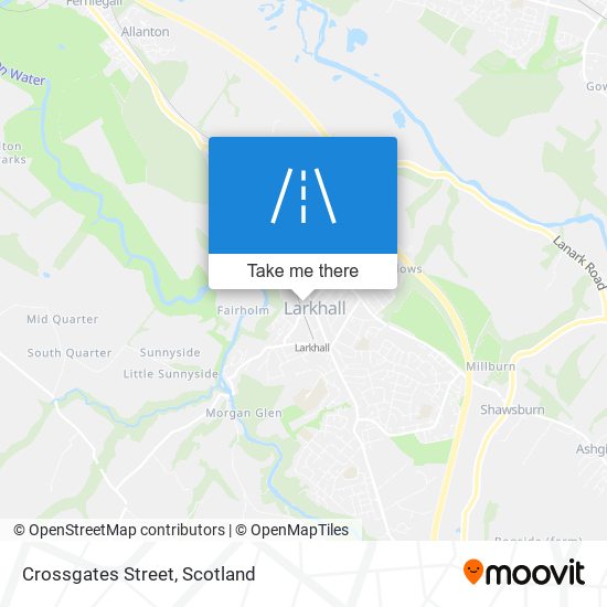 Crossgates Street map