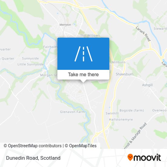 Dunedin Road map
