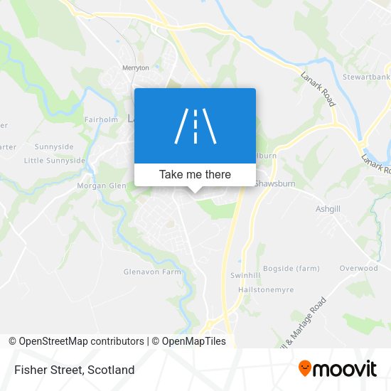 Fisher Street map