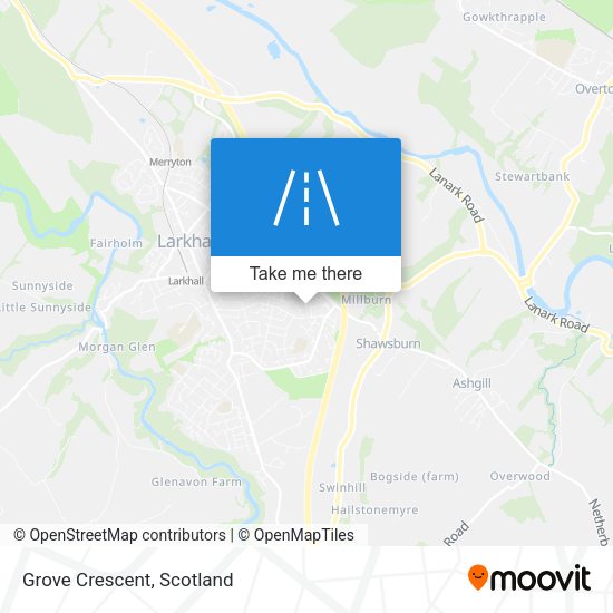 Grove Crescent map