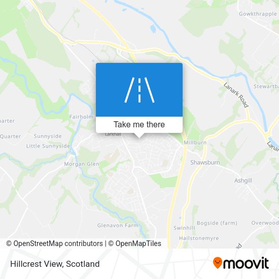 Hillcrest View map