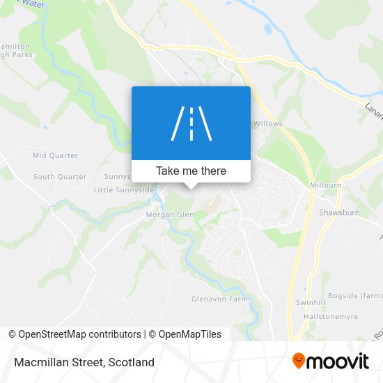 Macmillan Street map