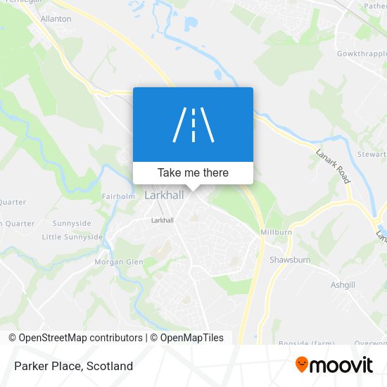 Parker Place map