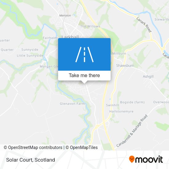 Solar Court map