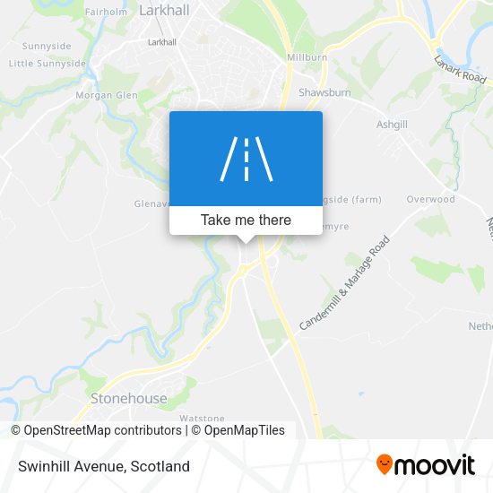 Swinhill Avenue map
