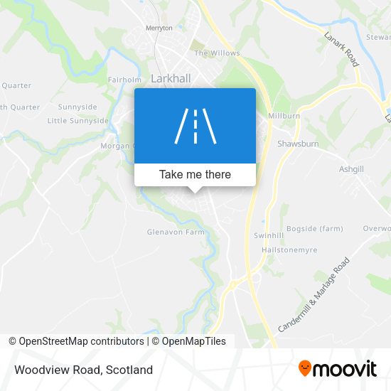 Woodview Road map