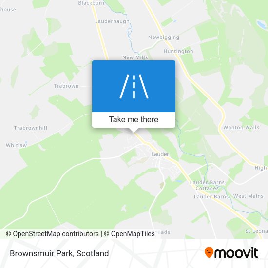 Brownsmuir Park map