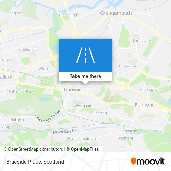 Braeside Place map