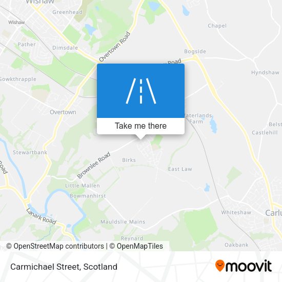 Carmichael Street map