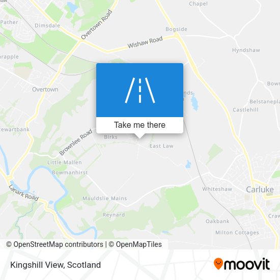 Kingshill View map