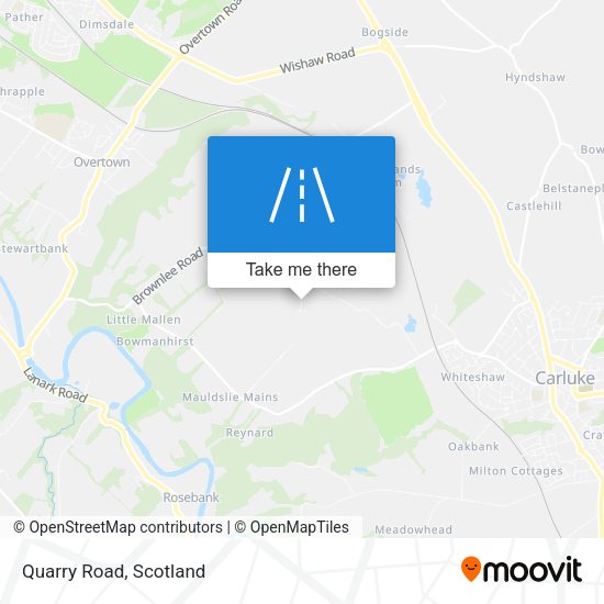 Quarry Road map