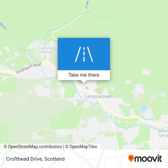 Crofthead Drive map