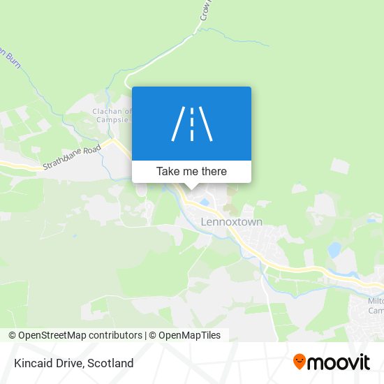Kincaid Drive map