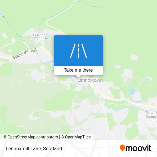 Lennoxmill Lane map