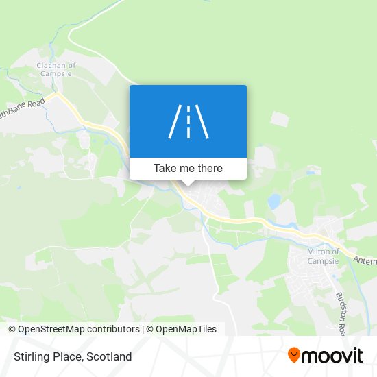 Stirling Place map