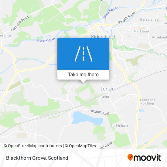 Blackthorn Grove map
