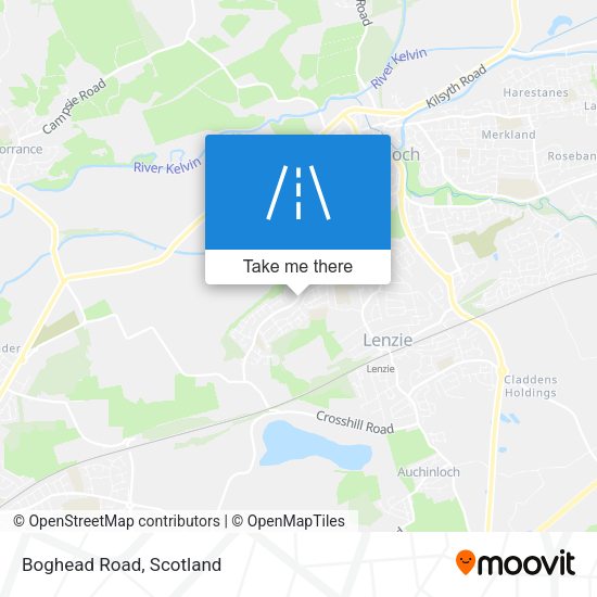 Boghead Road map