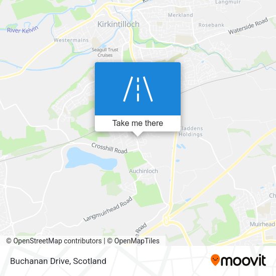 Buchanan Drive map