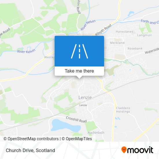 Church Drive map