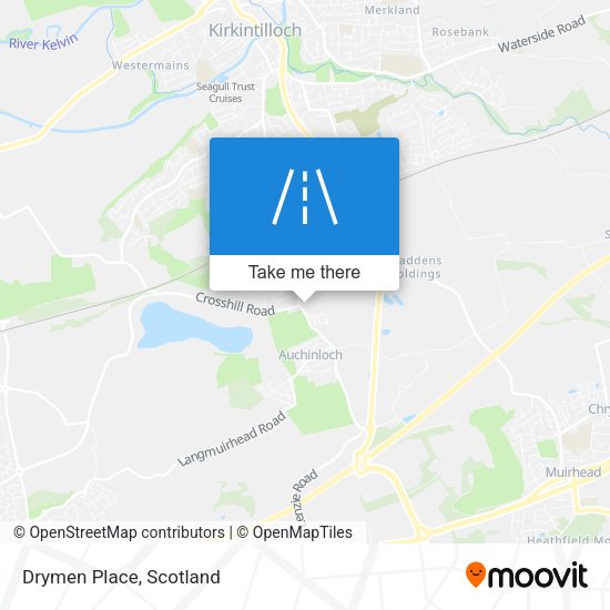 Drymen Place map