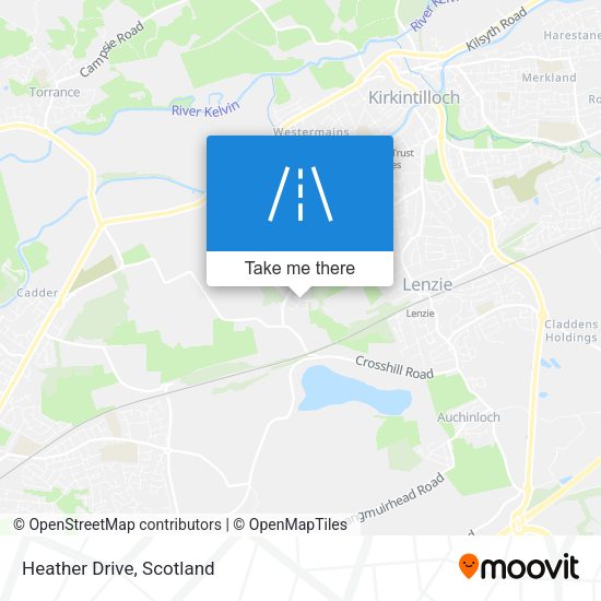Heather Drive map