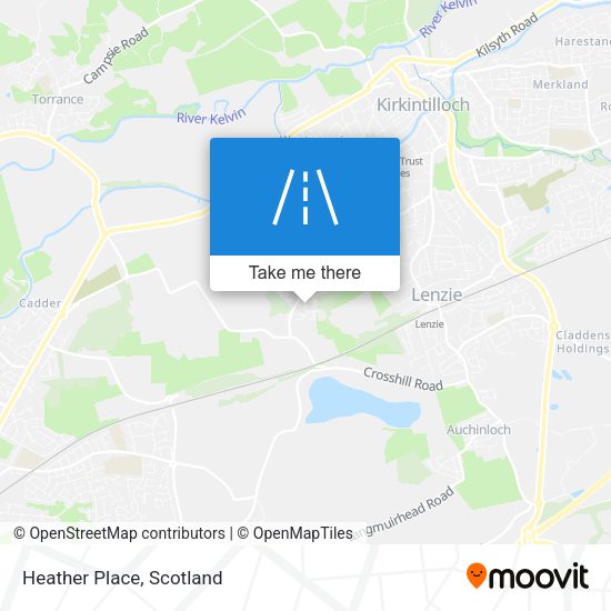 Heather Place map