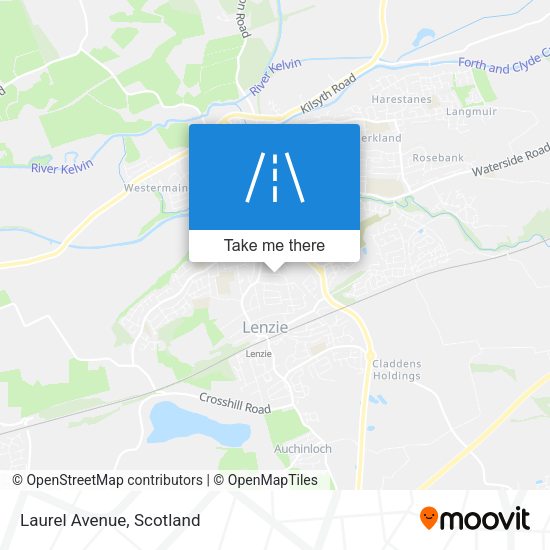 Laurel Avenue map