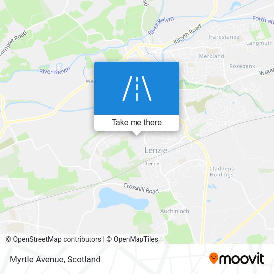 Myrtle Avenue map