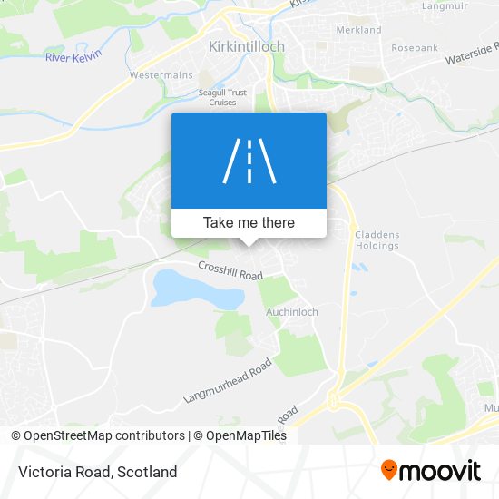 Victoria Road map