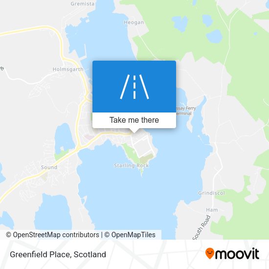 Greenfield Place map