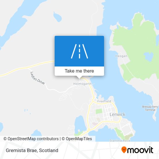Gremista Brae map