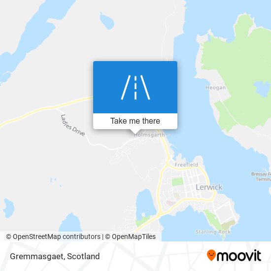 Gremmasgaet map