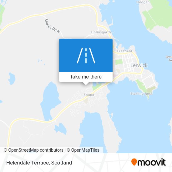 Helendale Terrace map