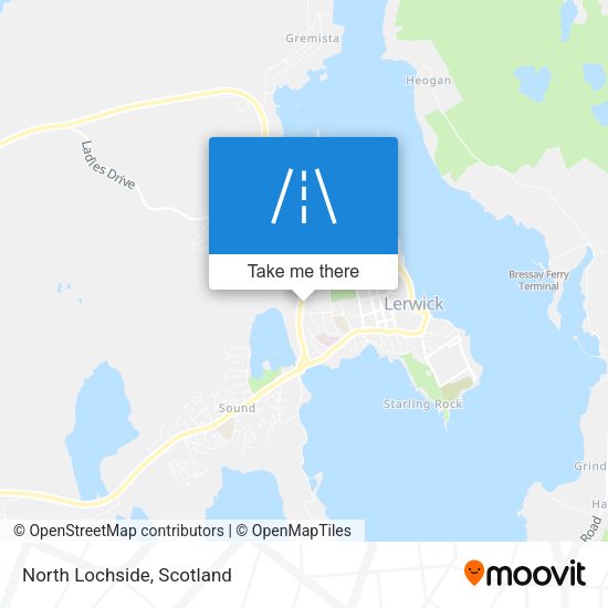 North Lochside map